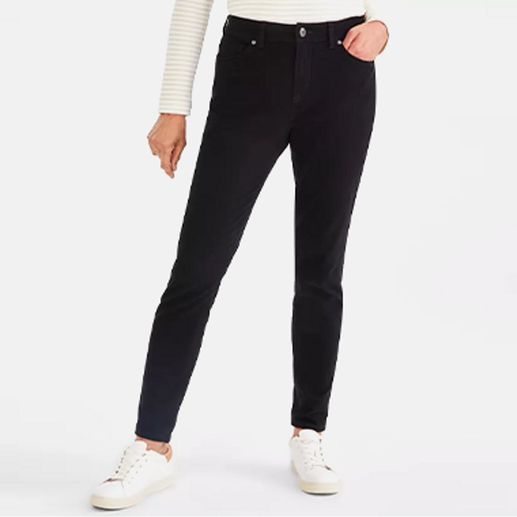 Style & Co Bnwt 30” Waist Skinny Ankle Jeans, Black, Size 10p.
